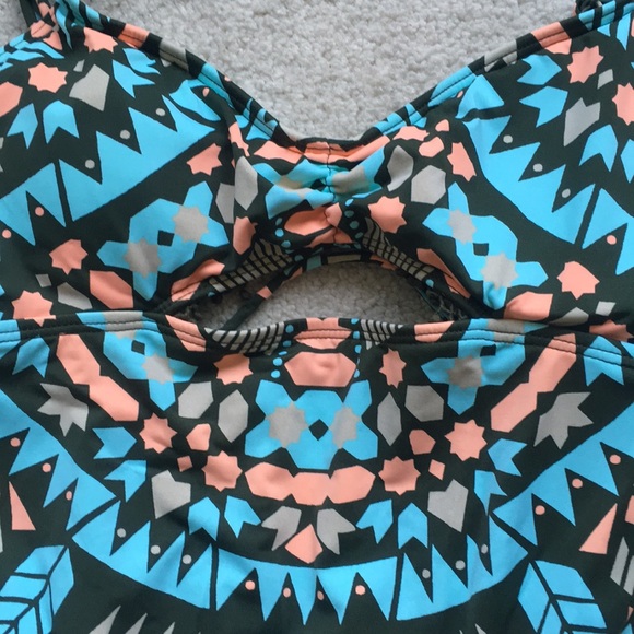 BikiniLab Folk Up the sun one piece swimsuit - Picture 3 of 5